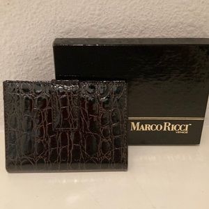 Genuine Crocodile Credit Card Wallet